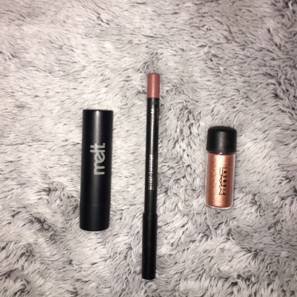 💗 MELT COSMETICS LIPSTICK, LINER, MAC PIGMENT